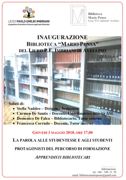 Inaugurazione