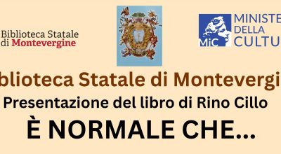 Presentazione del libro di Rino Cillo “È normale che…”